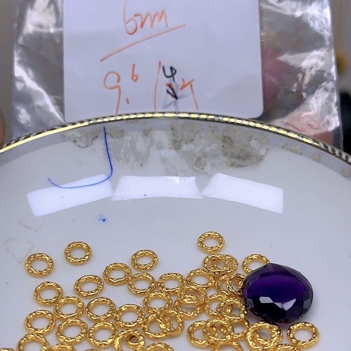 紫晶颈饰银S925镶嵌紫晶925镶嵌23