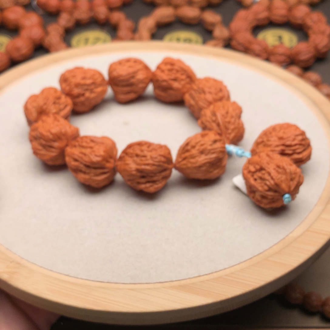 手串文玩核桃开背蛙