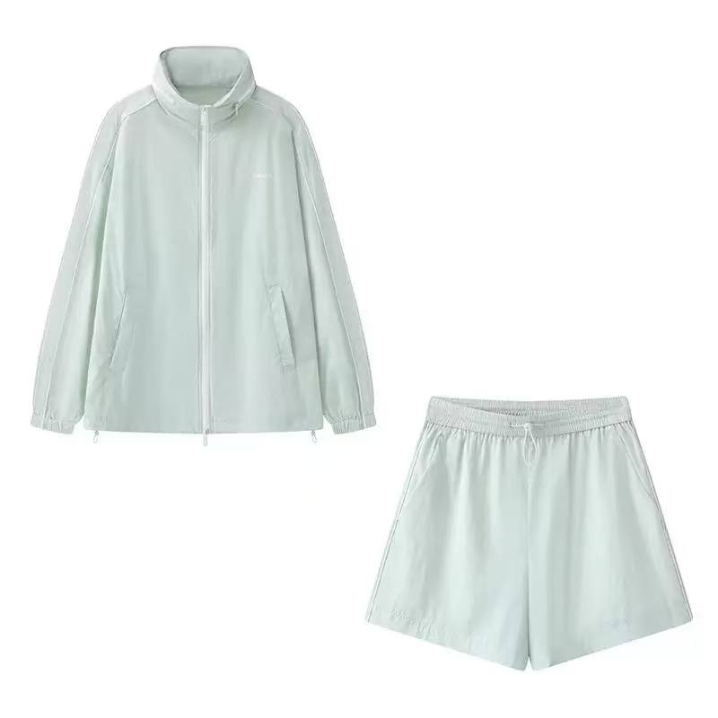 【运动风】新品防晒松紧高腰套装  TY8201