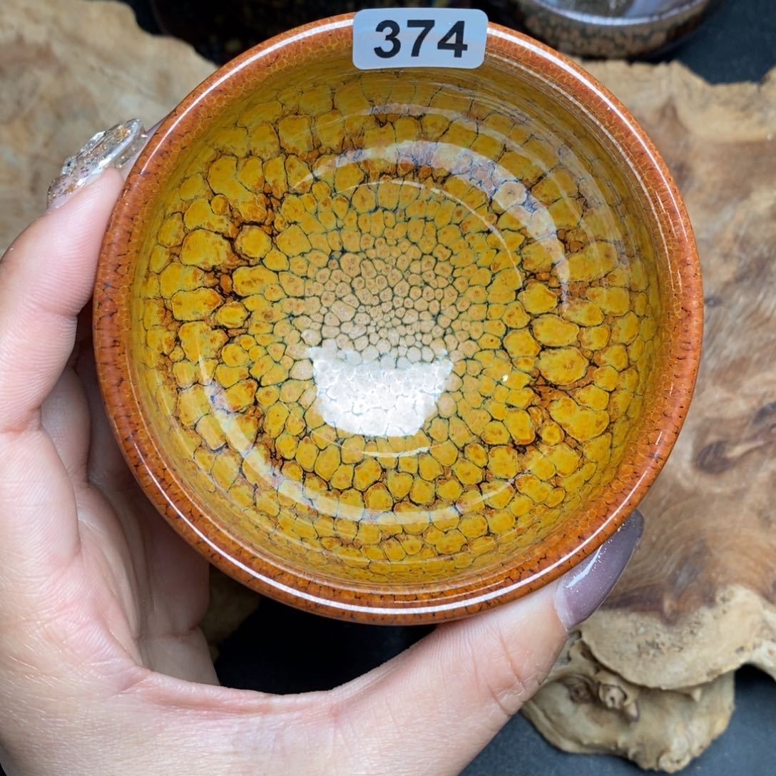 茶盏建窑建盏主人杯374