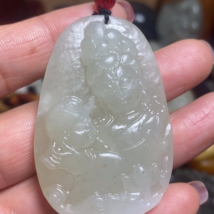 和田玉挂件未镶嵌