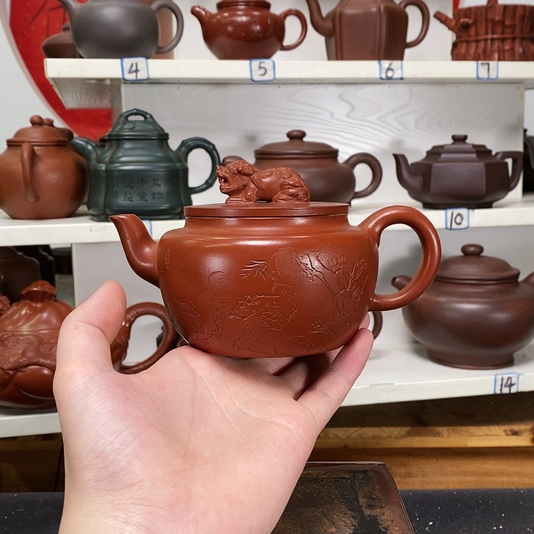 紫砂茶壶全手工制作