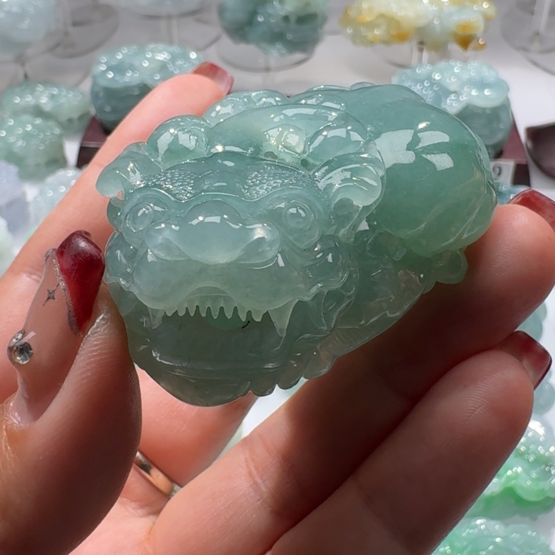 定制翡翠未镶嵌凌*木貔貅