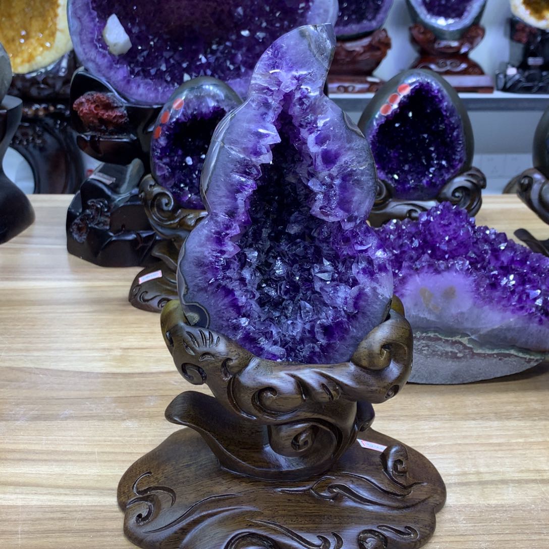 紫晶宝葫芦未镶嵌