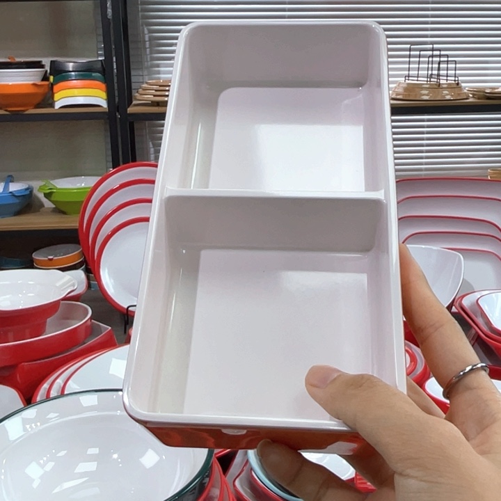 钛合金密胺仿瓷餐具面碗