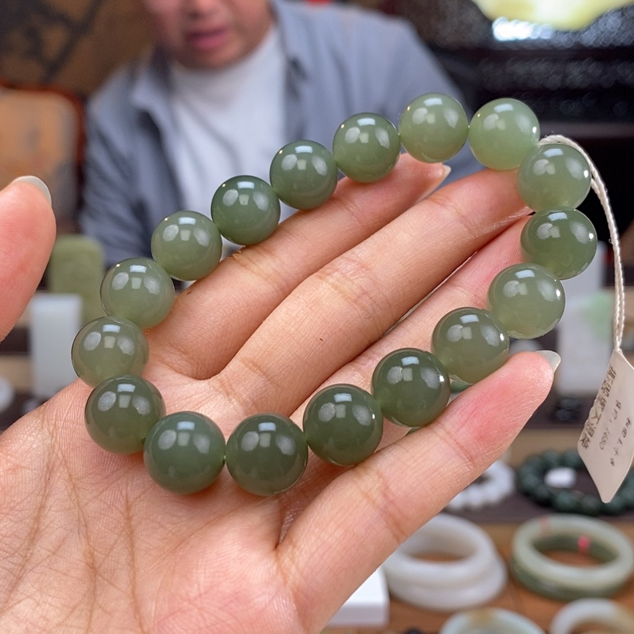 【闪购商品】和田玉手串未镶嵌