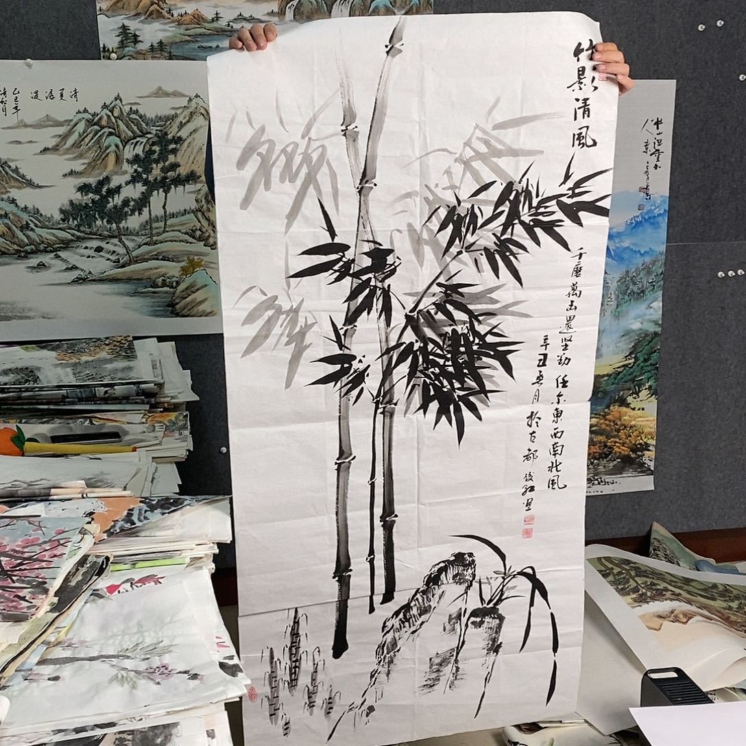 国画手写手绘国画作品209