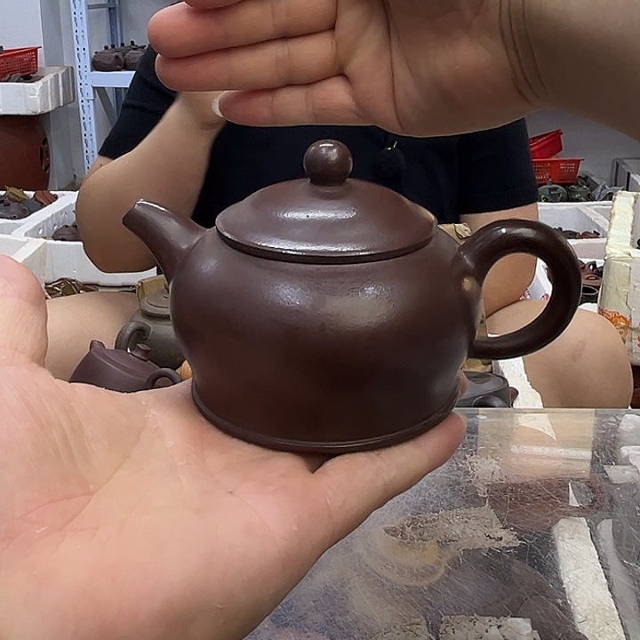 茶壶紫砂宜兴紫砂壶瑕疵