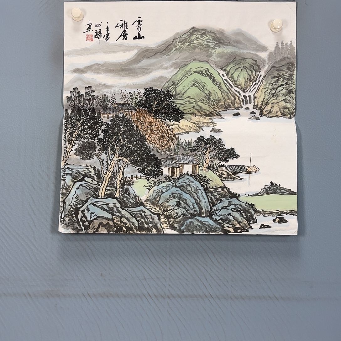 国画1564 牡丹仙子们加油