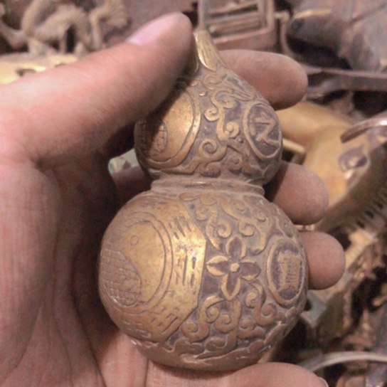 抖***8闪电购铜摆件工艺品