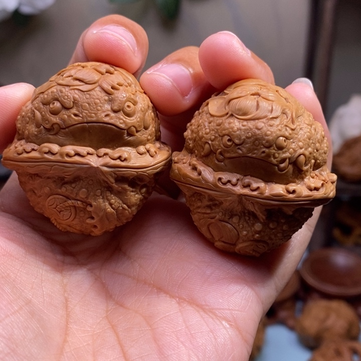 【闪购商品】核桃手串/手链用****9南瓜金蟾