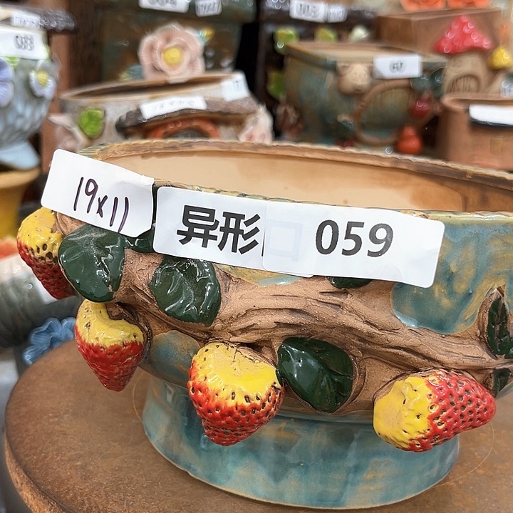 红陶粗陶多肉花盆