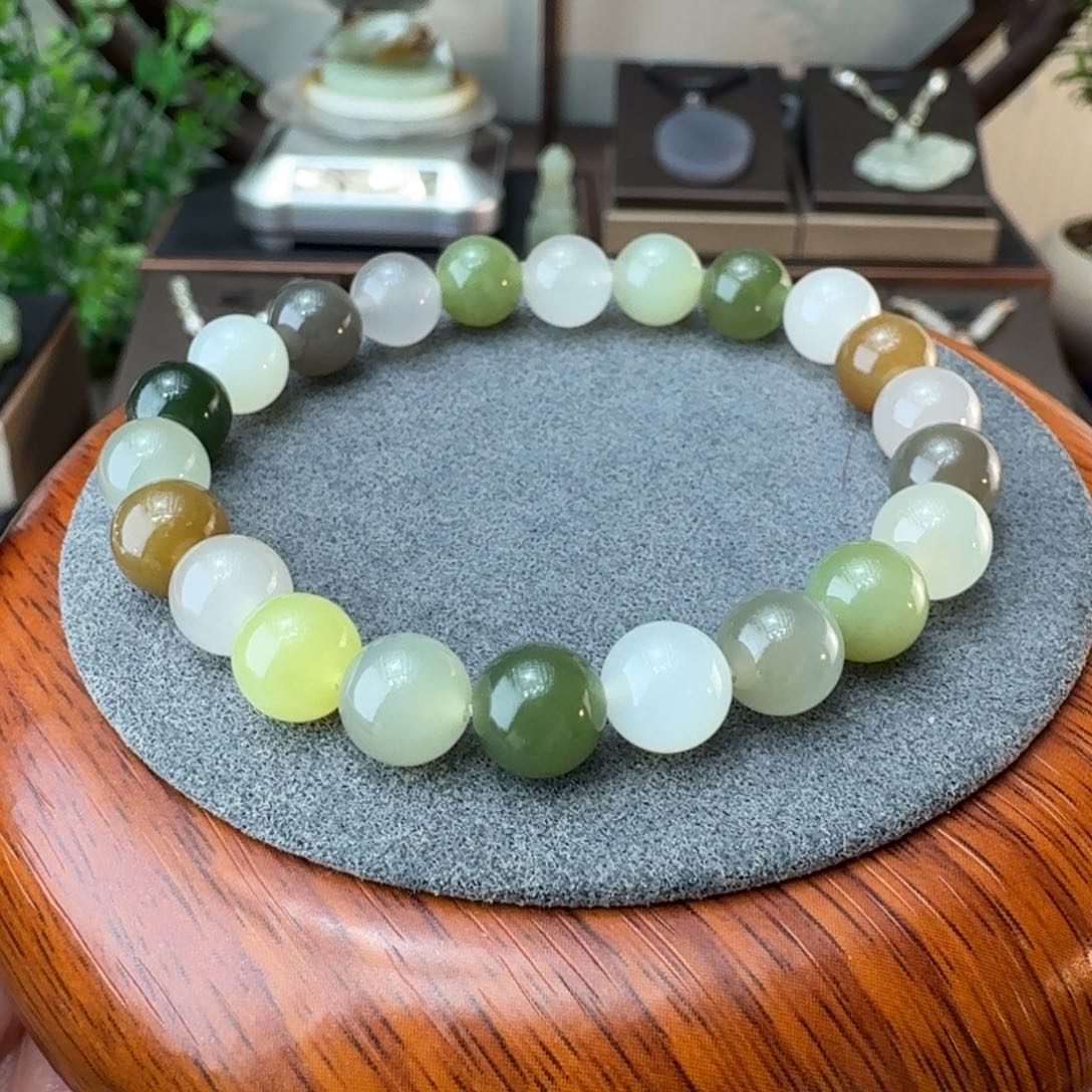 和田玉手链未镶嵌