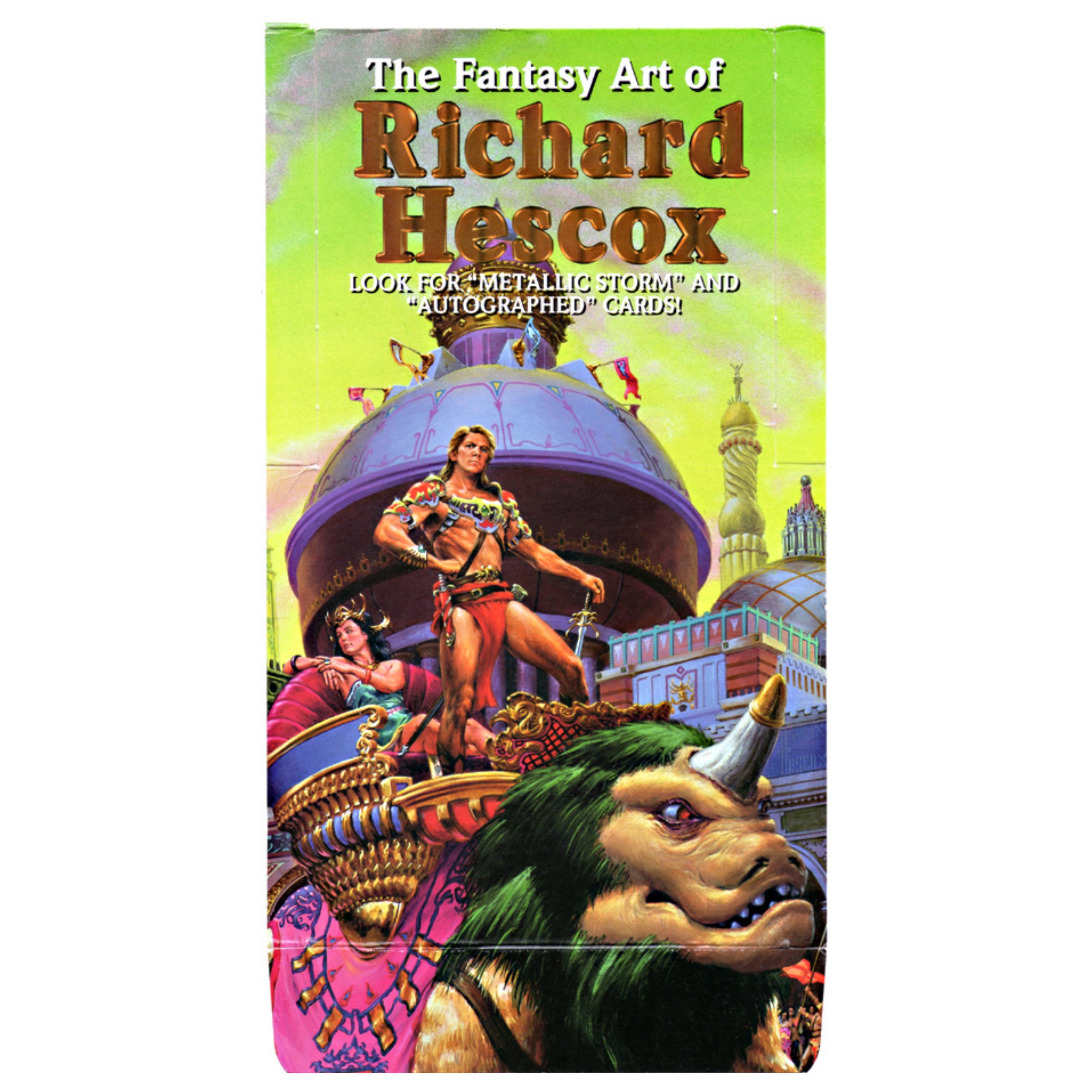 1994年理查德.赫斯科RICHARD HESCOX幻想艺术艺术插画收藏卡牌