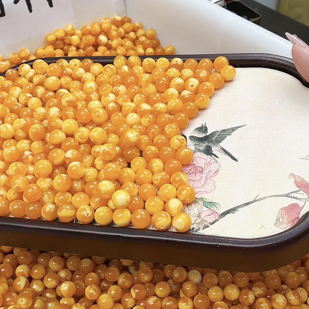 】卡10mm】108佛珠散珠高抛串珠DIY串珠手持