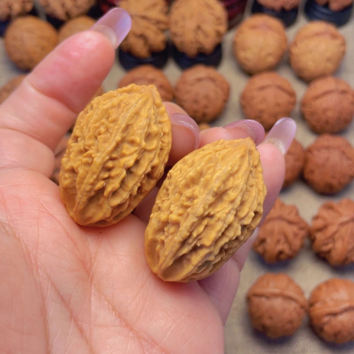 【闪购商品】吊坠文玩核桃黄金小瓜条