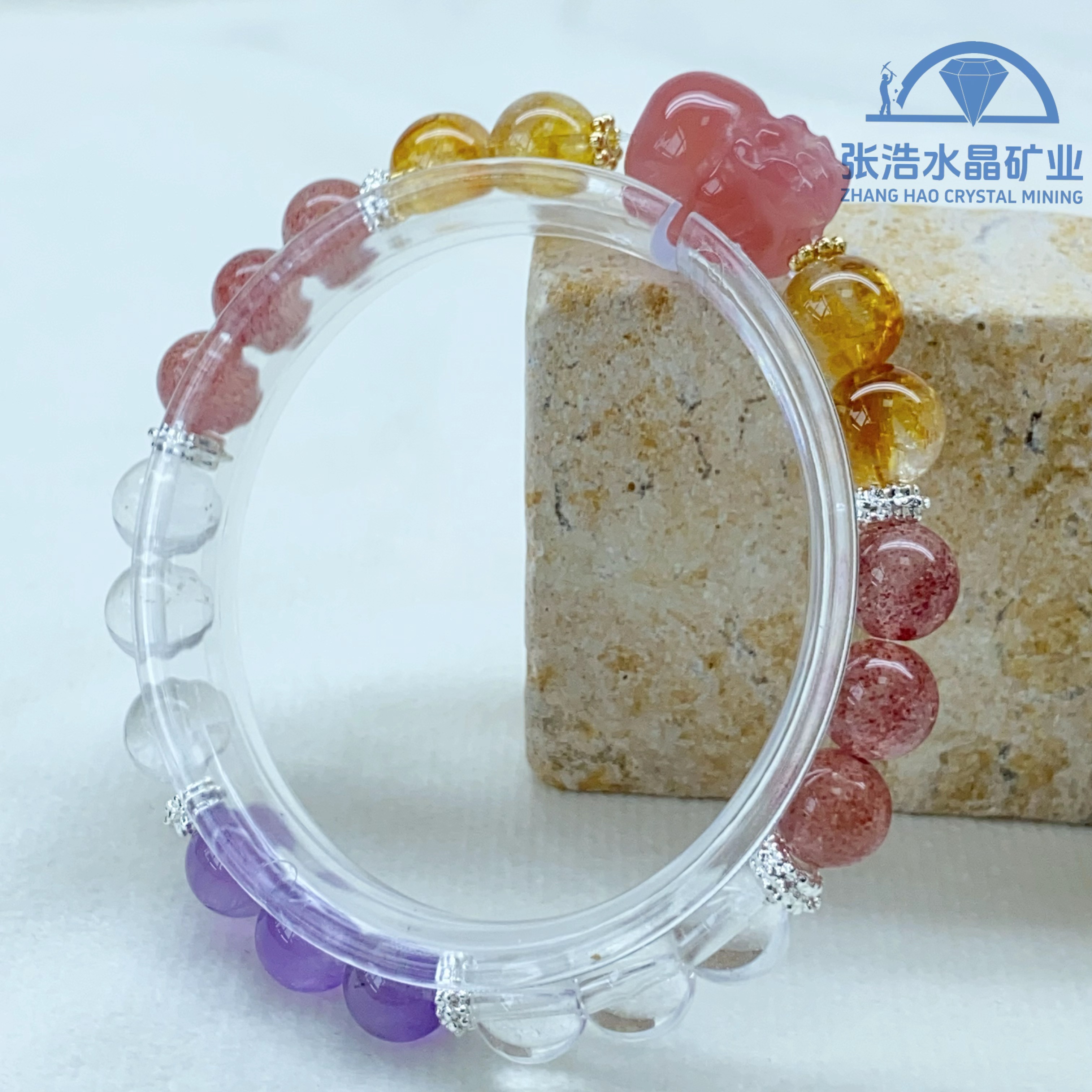【星浩好物】水晶DIY手串 QT92L5【多样性发一件】8mm+