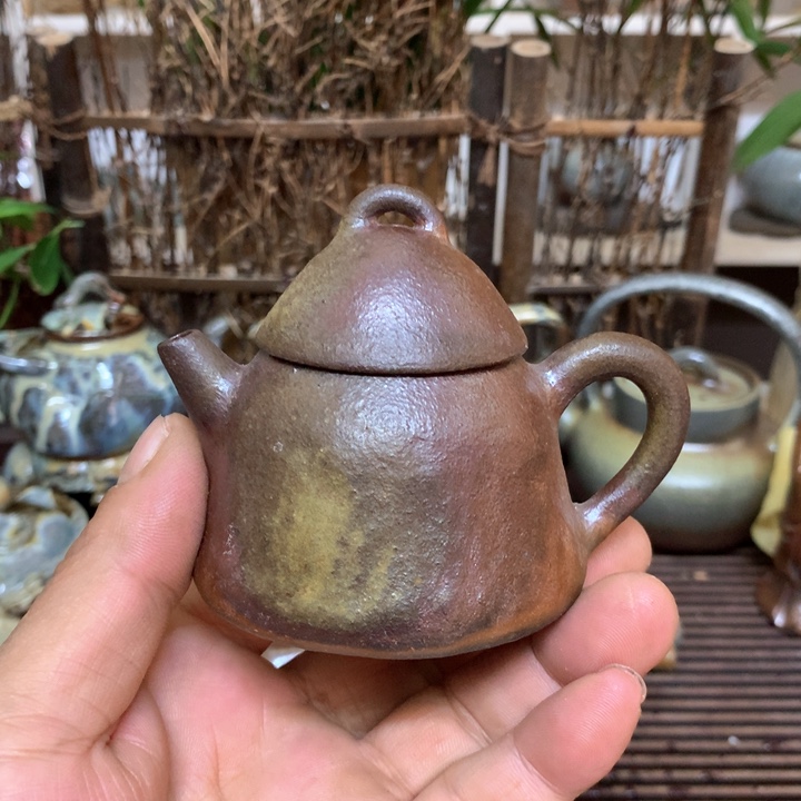 紫砂茶壶纯自然高温裸柴烧