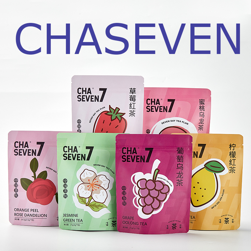 【熹熹组合饮品6-1】chaseven乌龙茶绿茶红茶咖啡西梅独立便携包装