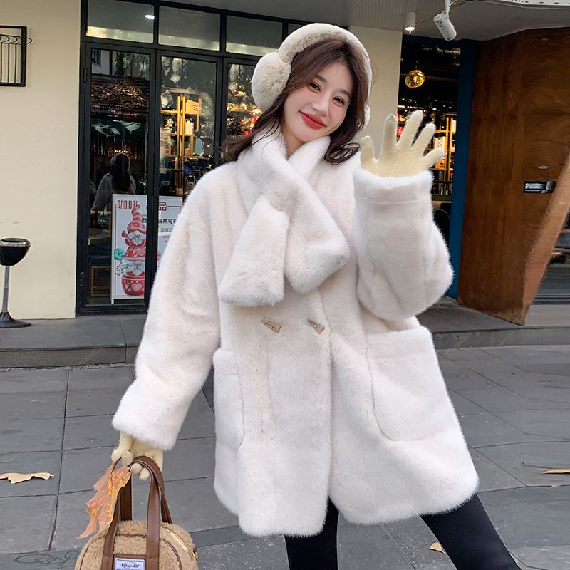 1811-1820撤柜优选精品韩版宽松秋冬纯色厚款外套