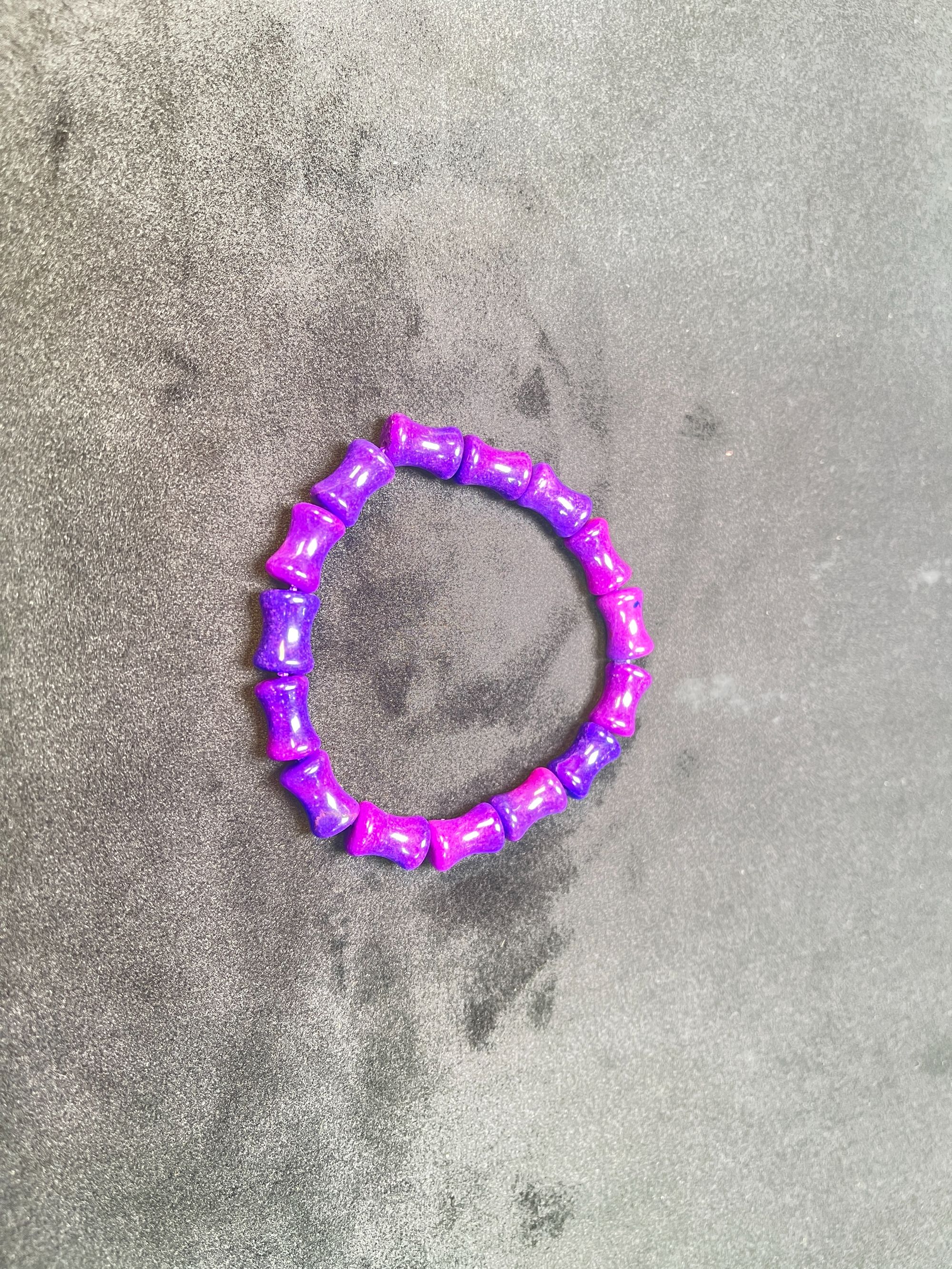 锦鲤甄选 南非老料丝绒幻彩竹节手链多样性发一个 CH116