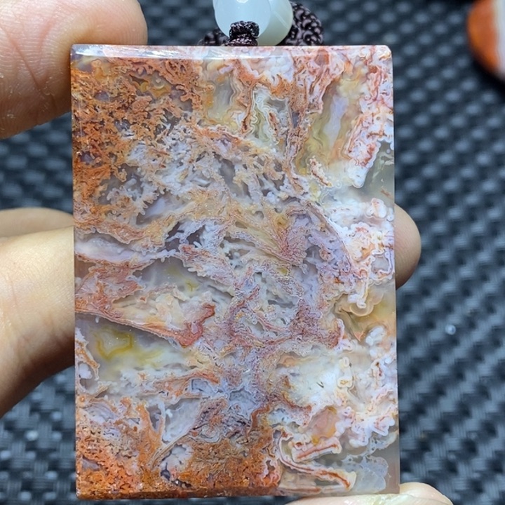 玛瑙/玉髓颈饰未镶嵌大*鹅