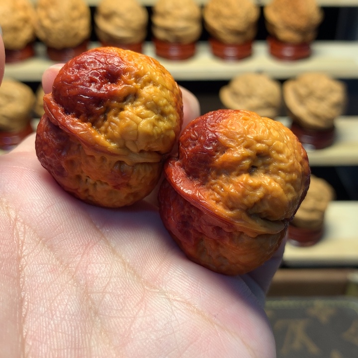 老***陳把件文玩核桃35魔鬼蛙