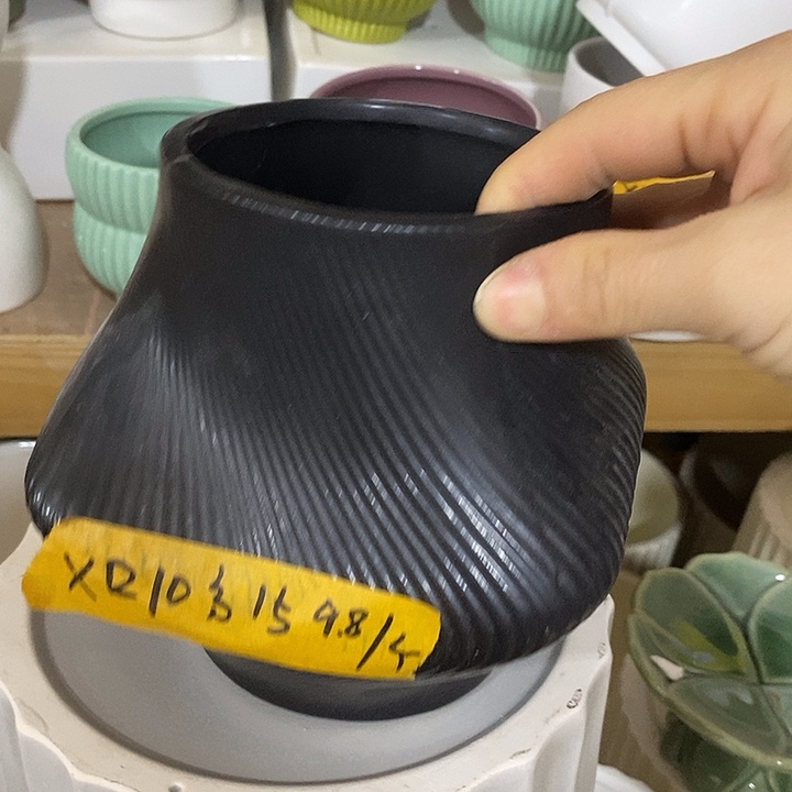 陶摆件陶盆有孔 瑕疵介意勿拍