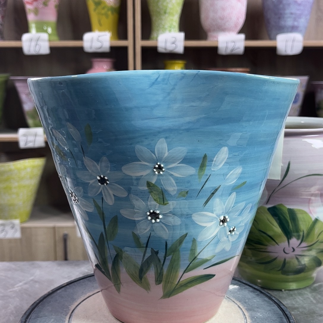 景德镇陶瓷花盆花盆