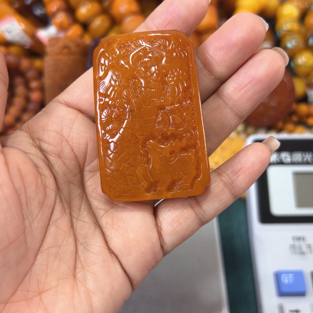 琥珀珠宝奇石未镶嵌1642