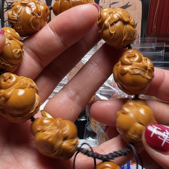 手串/手链橄榄核听*手工大米勒