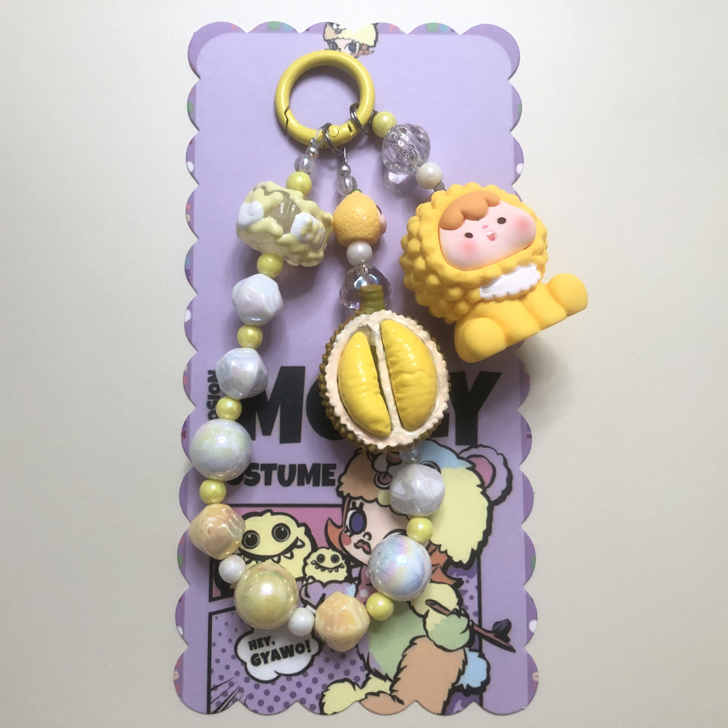 diy手作ins卡通公仔莉莉丝小熊手机链