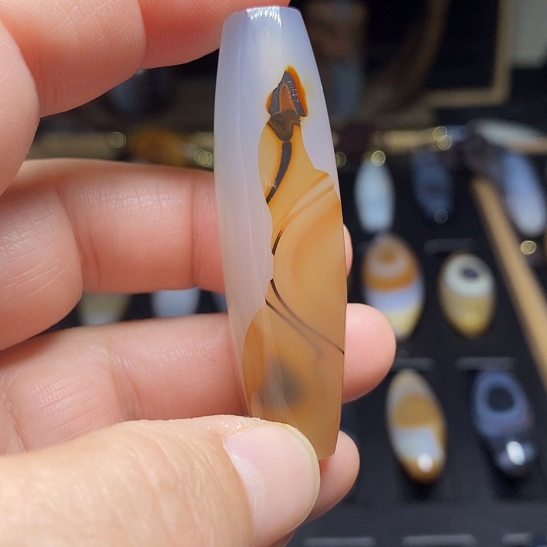 玛瑙/玉髓未镶嵌颈饰