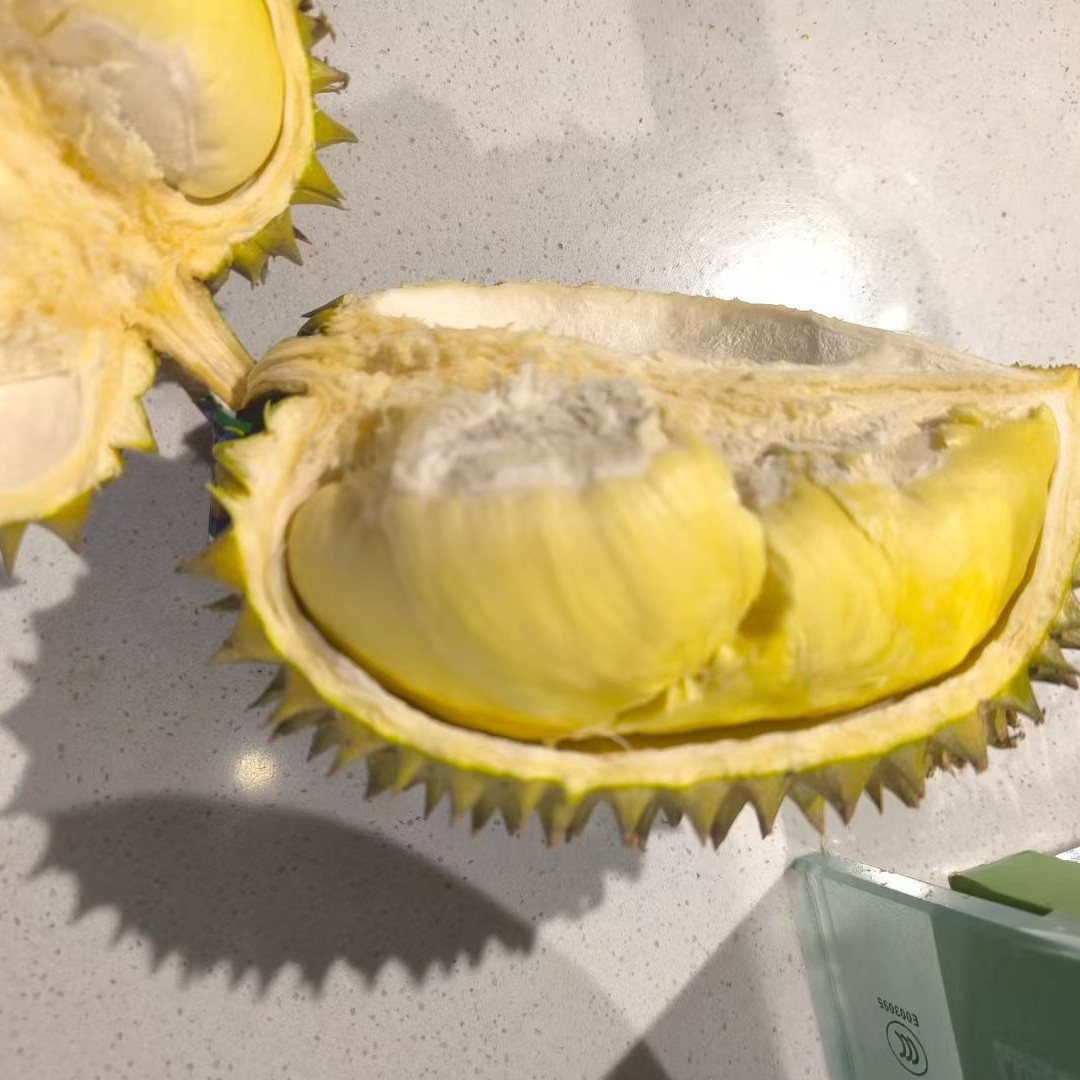  金枕薄皮榴莲一个 新鲜榴莲 核小肉多（40%出肉率）一果一重 要剥请备注♥需要现场拍果改价金枕泰国越南