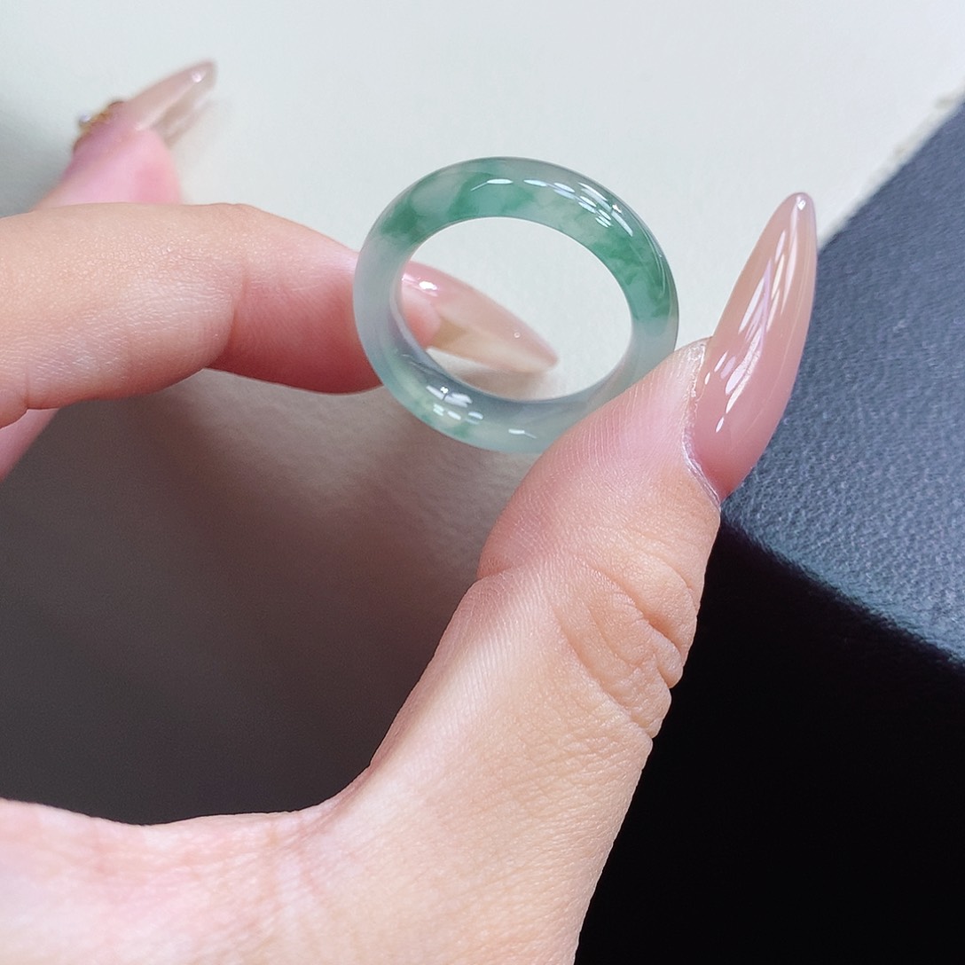 未镶嵌戒指翡翠17号