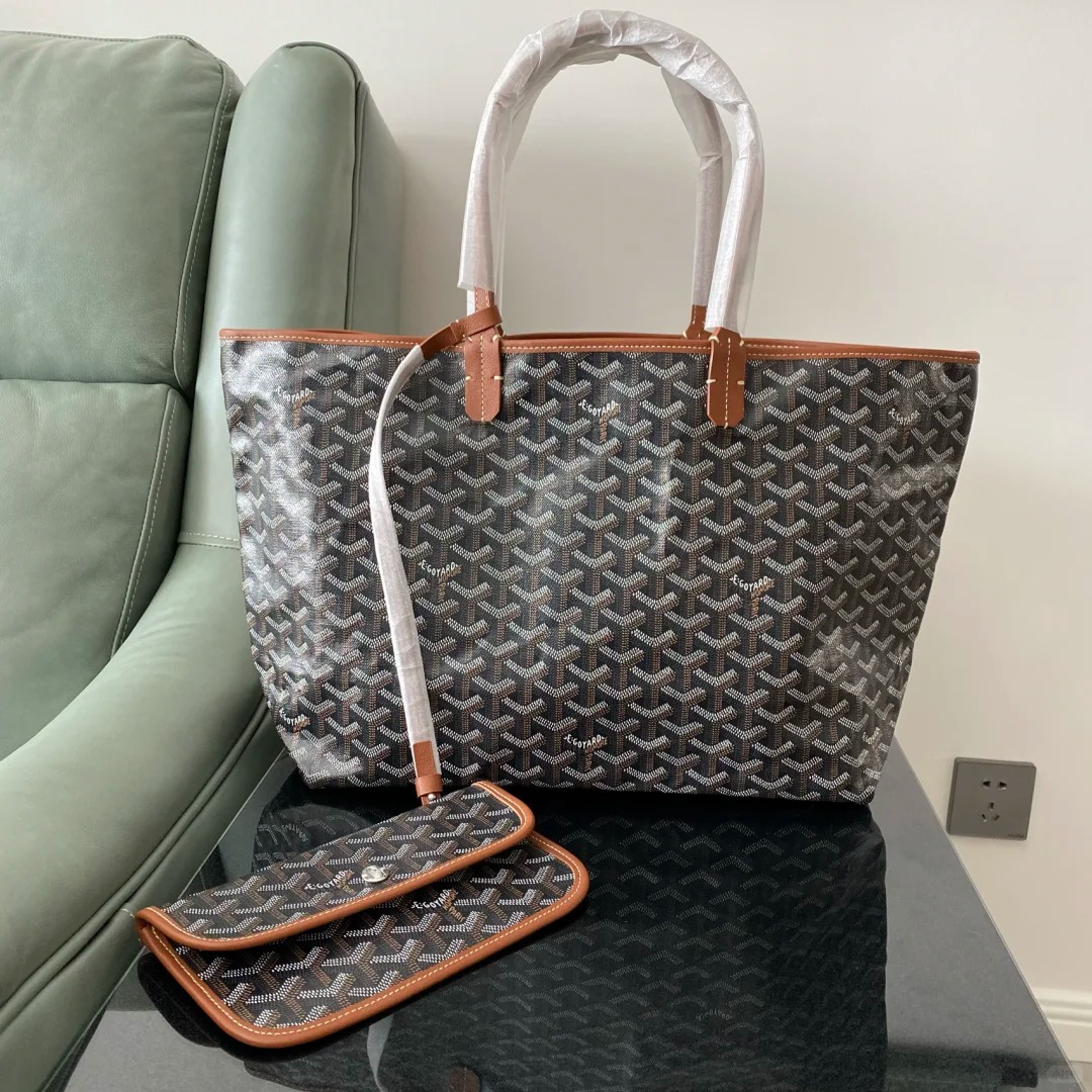 99新 Goyard 戈雅 tote 中号 焦糖/99新/优选