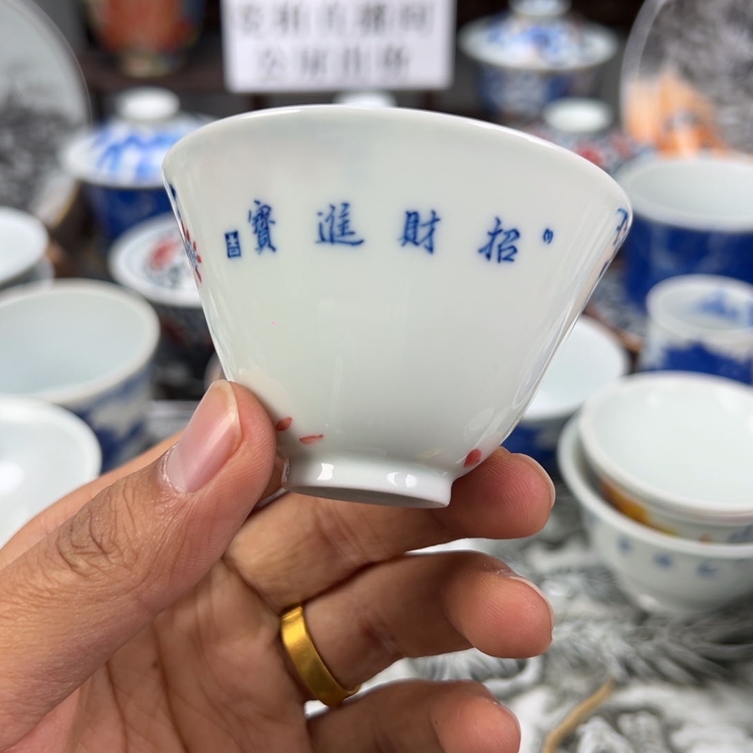 Y***①景德镇手工手绘陶瓷