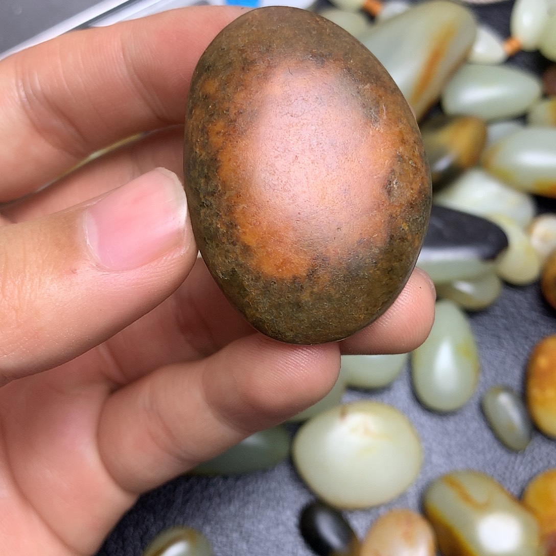 和田玉未镶嵌摆件