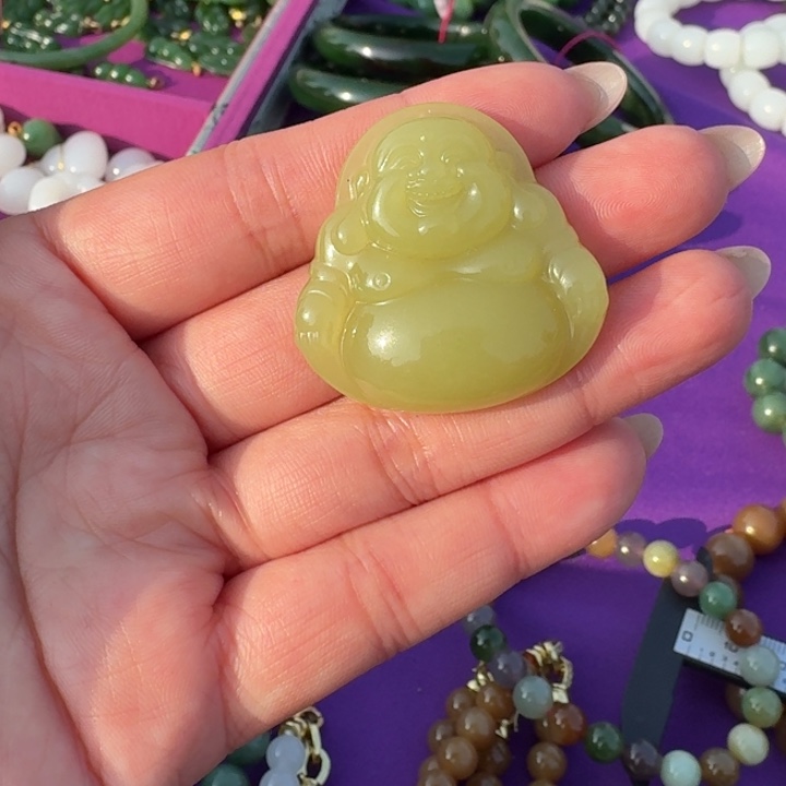 太****和田玉未镶嵌颈饰35梦姐