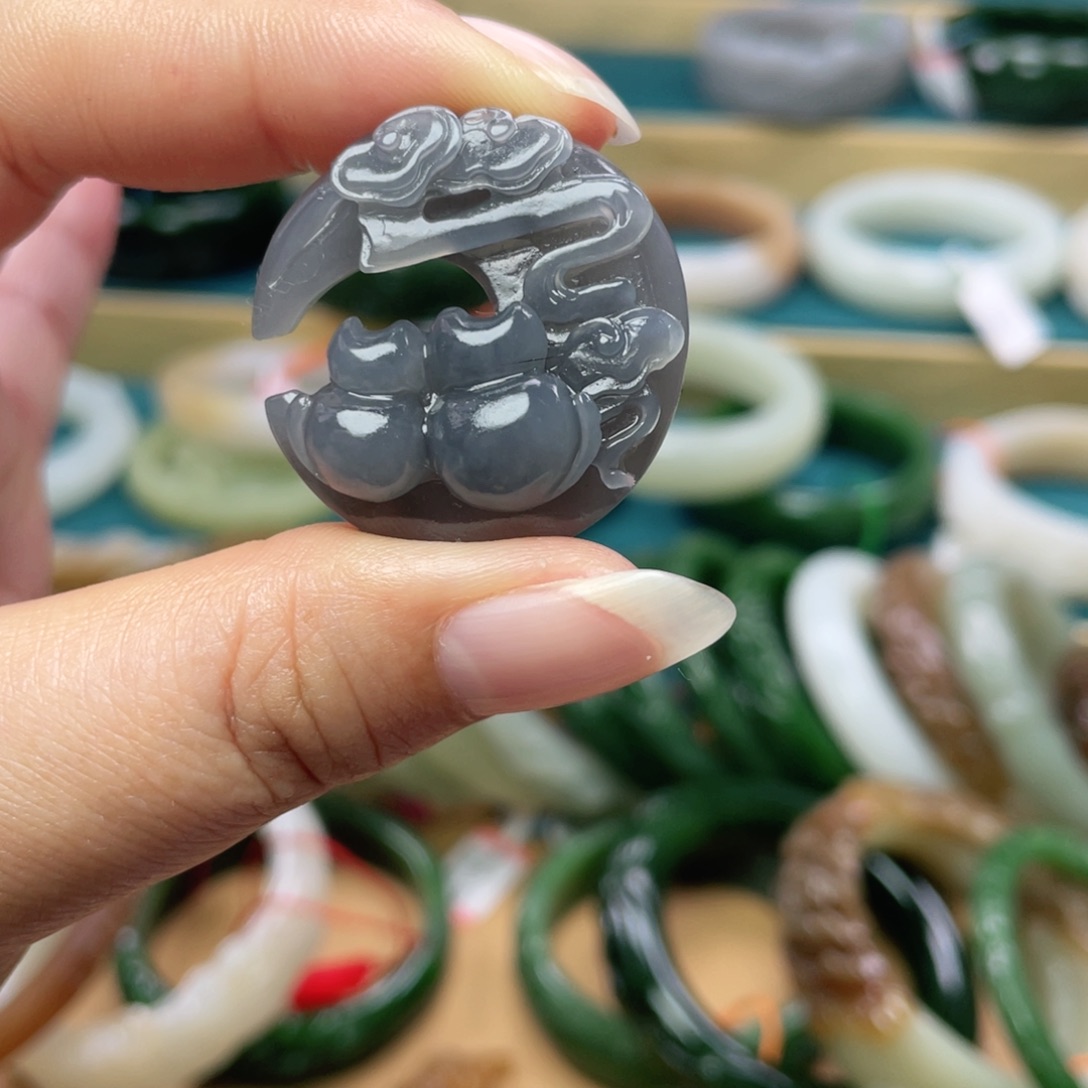 吊坠(不含链)未镶嵌和田玉