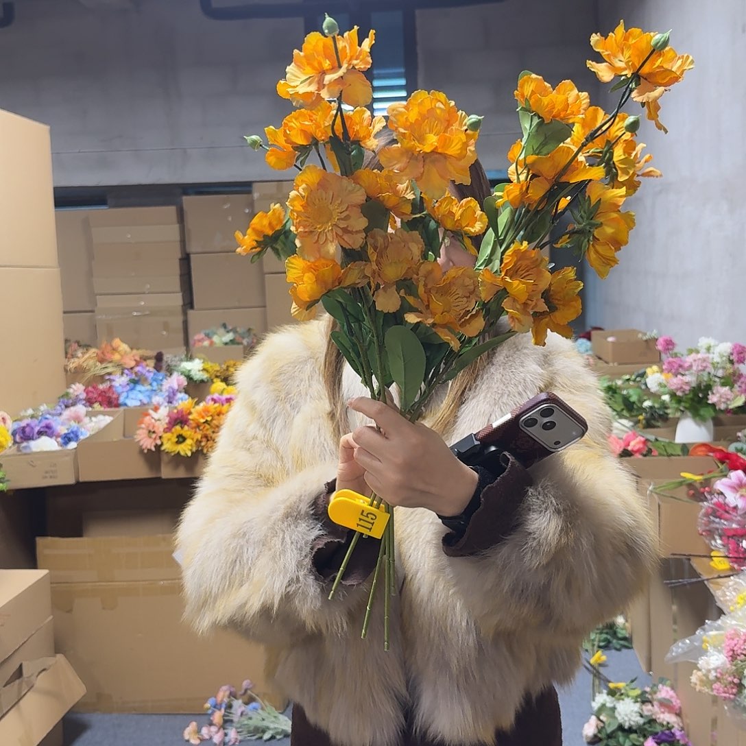 115号「闪购」仿真花，公主请下单