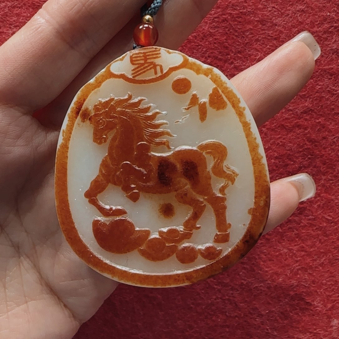 和田玉挂件未镶嵌