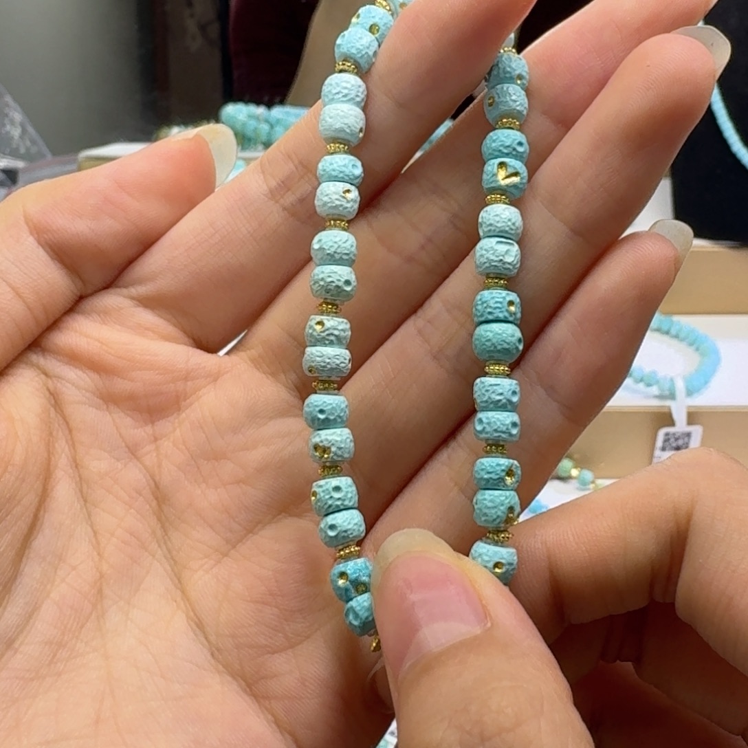 未镶嵌绿松石珠宝奇石