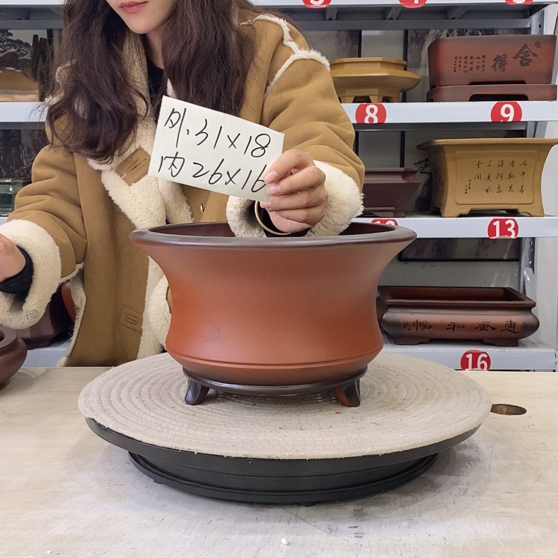 紫砂花盆紫砂花盆