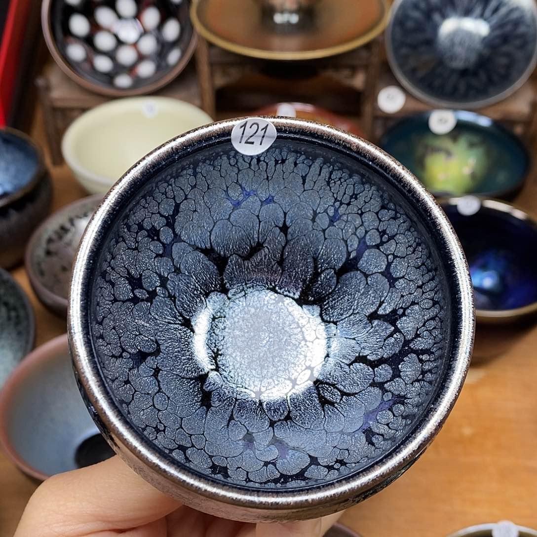 茶盏建盏主人杯牡丹