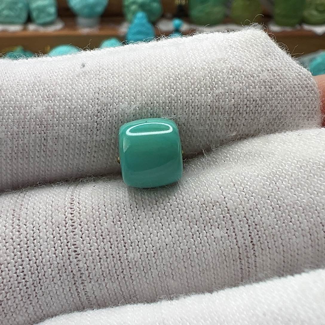 绿松石直切珠 未镶嵌