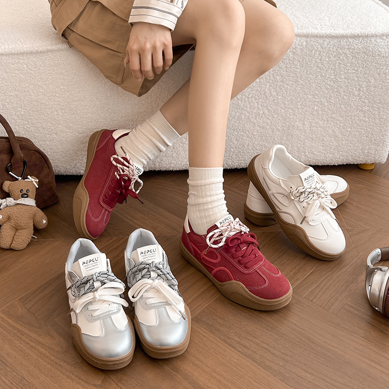 ZJ百搭时尚德训鞋休闲鞋女鞋