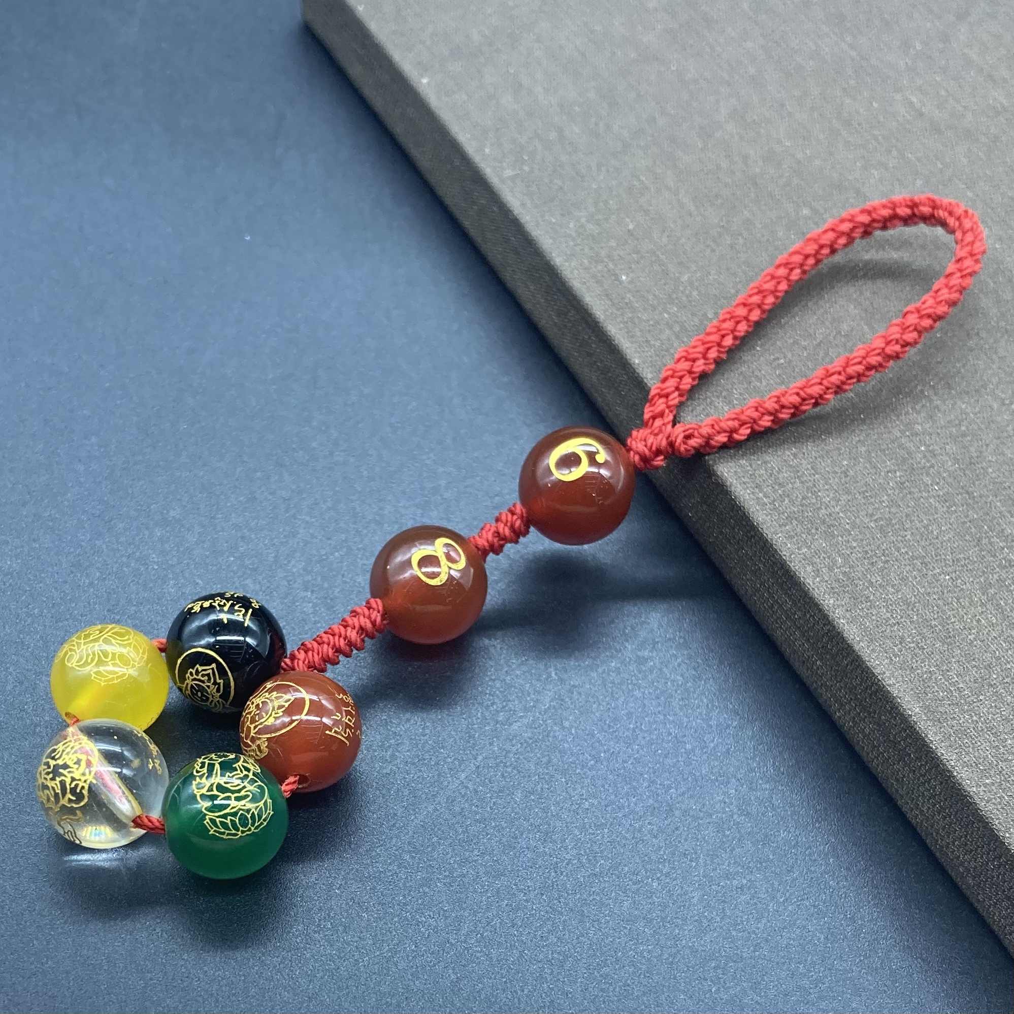 五路财神车挂钥匙扣手机链挂饰时尚精美送家人朋友可定制创意礼物