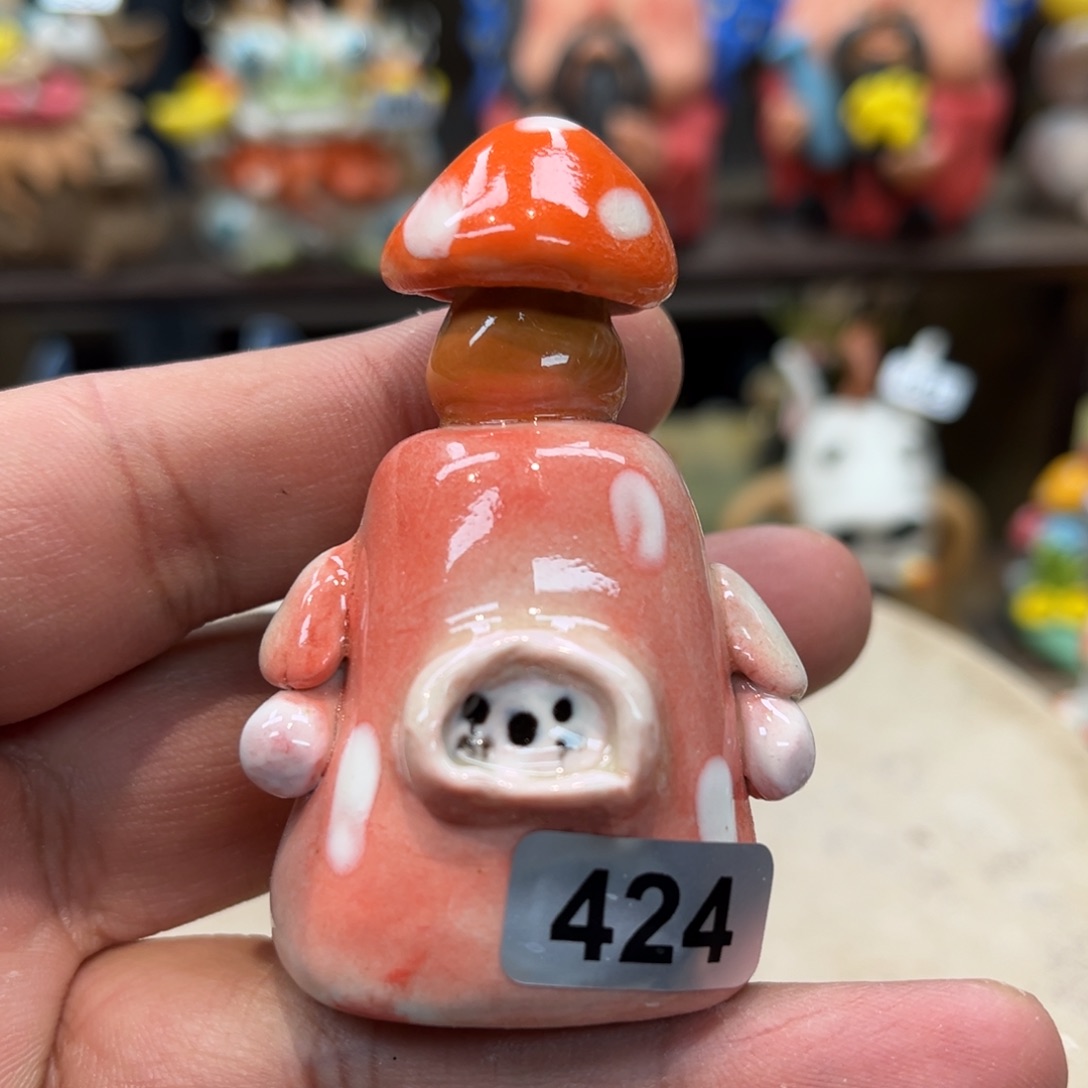 陶瓷纯手工抽象陶瓷摆件424