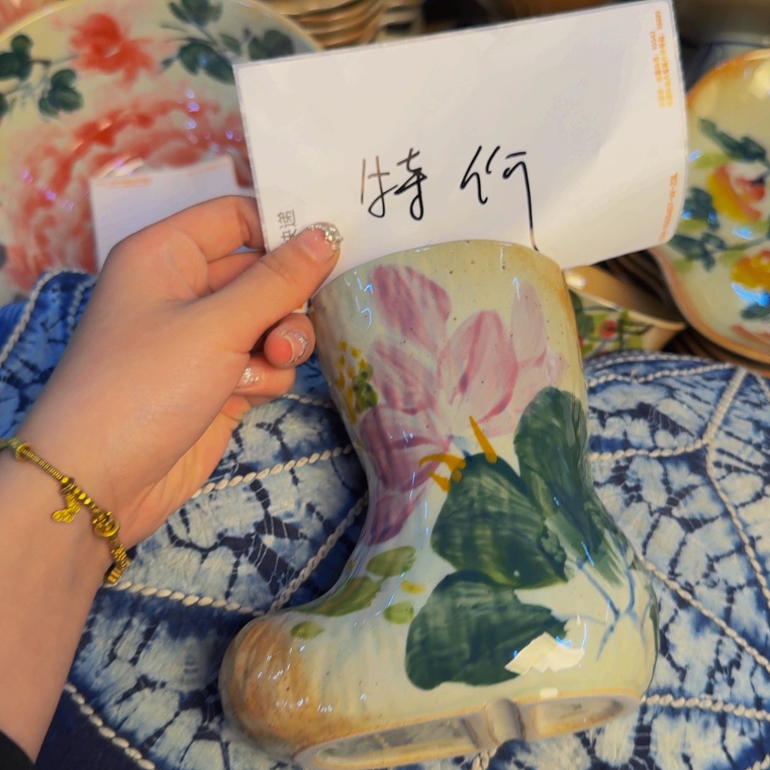 瓷片景德镇陶瓷手工手绘